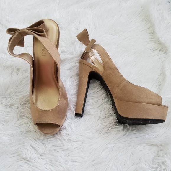 forever 21 beige heels